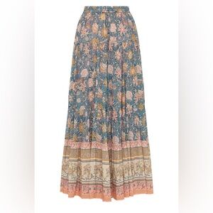 NWT* Spell Mossy Button Through Maxi Skirt Medium